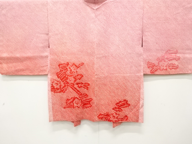 myu正絹総絞りの被布 No.2 七五三 3歳 正絹被布フルセット 本総絞り 訳